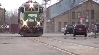 Brainerd, MN BNSF street running