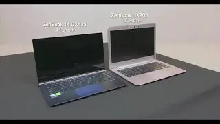ZenBook 14 UX433 и ZenBook UX305