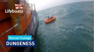 Child rescued from the sea