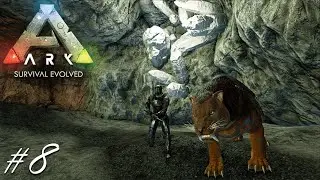 Exploration de grotte et premier Artefact ! ARK Solo: The Island #8