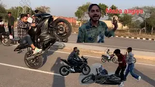 wheelie fun || v3 wheelie  practice || how to do wheelie                              #piyoush_07