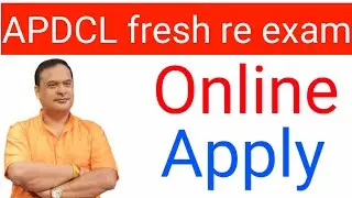 Apdcl Re fresh re exam New date process