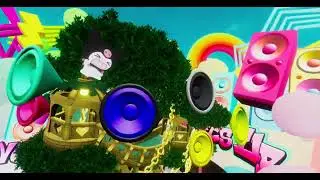 「Dreamin&rsquo; a Dream」『SANRIO Virtual Festival 2024 Summer Edition』#シナモロール　＃キティ　＃プリン　＃ダニエル　＃クロミ