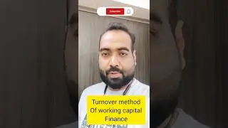 What is the Turnover method of working capital finance in the banking sector?