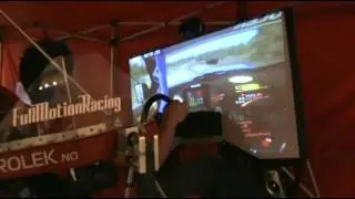 Force Dynamics motion simulator Richard Burns Rally
