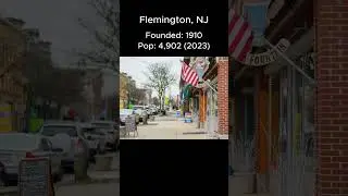 Random US Towns: Flemington, NJ #shorts