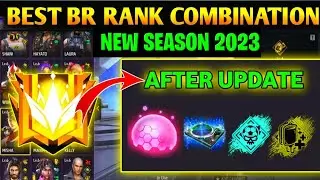 BATTLE ROYALE RANK PUSH (full map) CHARACTER COMBINATION | aufter update character combination