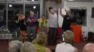 Simon Sez Comedy Highlights of Stage Hypnosis Party at Salisbury Cricket Club
