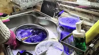 Relaxing Dishwashing Routine | Sparkling Clean Kitchen ASMR