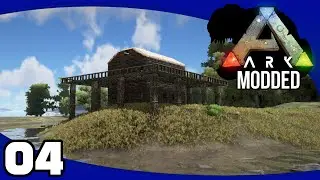 ARK Modded - Ep. 4: Second Floor Deck! | Pooping Evolved Modded Server