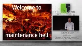 enterJS 2016 - Christoph Philip, Matthias Reuter – Web Apps in spezieller Umgebung
