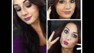 Valentines Smokey Eye: 3 Lip Combos: Collab with CoffeebreakwithDani