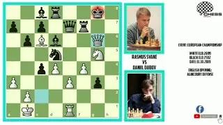 Daniil Dubov vs Rasmus Svane | European Team Championship 2019