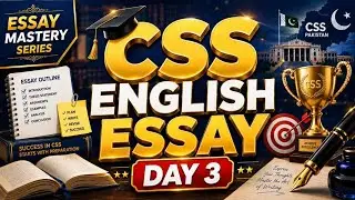 CSS English Essay Day 3| Brain Booster