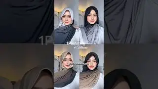 4-in-1 pashmina is cute! 🖤 #shorts #pashmina #hijab #fashion #beauty #youtubeshopping #trend #Eid