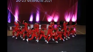 Cheer Hip Hop группа (дети) Crystal Grace Sakhalin