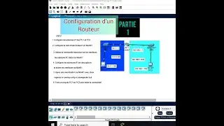 Partie 1. Configuration des adresses IP sur les interfaces d'un routeur Cisco !