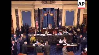 In a rare win for gun control advocates, the Senate on Wednesday rejected a measure allowing a perso