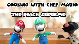 Cooking with chef Mario - The peach supreme (Super Mario 134 entry)