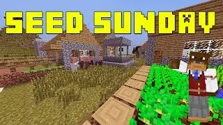 Minecraft Seed Sunday MC1.7.2 - Ep76 - Great Savanna Starter Village ! ! !