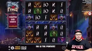 🔴 MORENO SLOT ONLINE - La nuova BLADE & FANGS 🦇🎰 fino a BET 240 (BET MAX) 💰SPINNATE PAZZE 🤑