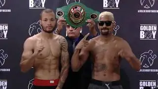 D&rsquo; Mitrius Ballard vs Yamaguchi Falcao Weigh In/ Face Off