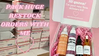 HUGE RESTOCK!!PACK ORDERS WITH ME!!