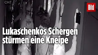 Belarus: Lukaschenkos Polizei verhaftet willk&uuml;rlich Menschen in einer Kneipe