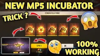 NEW MP5 INCUBATOR |😱MP5 TOP SKIN കിട്ടി😍100% WORKING TRICK |FREEFIRE MALAYALAM
