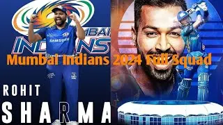 Mi Squad IPL 2024 Mumbai Indians Full list Of Player #mumbaiindians #mi