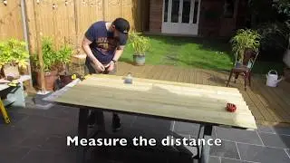 MAKING A GARDEN GATE WITH BASIC TOOLS