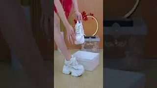 Hanshini women&rsquo;s shoes new style shoes  new heightening daddy shoes summer single-net daddy shoes
