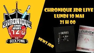 Chronique JDR live 🎲⚔️🐲 du 10 Mai, les Encag&eacute;s