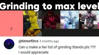 [YBA] Best stands for grinding to max level