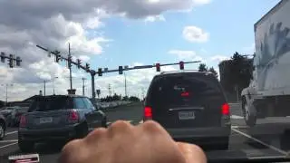 Driving from Chipotle to Walmart in Manassas, Virginia, Sept. 17, 2014