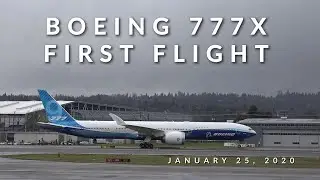 Boeing 777X First Flight