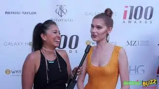 Serena Laurel Interview at i100 Awards Mansion Party