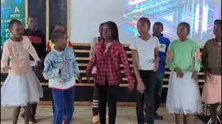 Youth dance at DOVE Church in Nairobi
