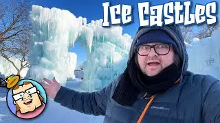 The Amazing Ice Castles - Twin Cities Miniature Railroad Museum - Winter Festival Festivities