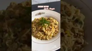 Creamy Butter Garlic Maggi | Quick Recipe by CookDeCooker