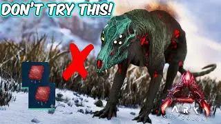 This Is NOT How You Tame The MALWYN In Ark Lost Colony!