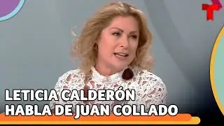 Leticia Calderón habla del reencuentro entre sus hijos y Juan Collado | Telemundo Entretenimiento