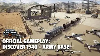 Discover ERA 1940s Texas | Army base region & new trains | TrainStation 3: Journey of Steel