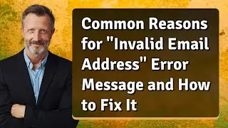 Common Reasons for 