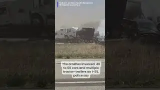 Dust storm causes crashes