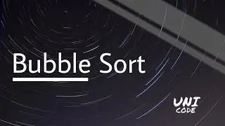 Bubble Sort || Data Structure and Algorithm || UniCode