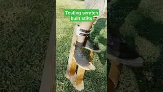 DIY stilts