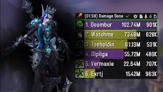 INSANE Rank 1 Unholy DK Solo Shuffle! | 11.0.7 TWW PvP