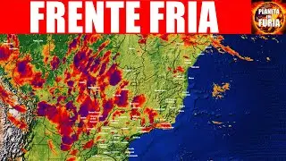 tempestades frente fria se formando tempestades em varios estados