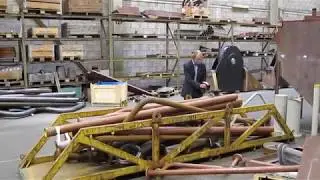 Bulk Reading metal pipes at the pipeshop